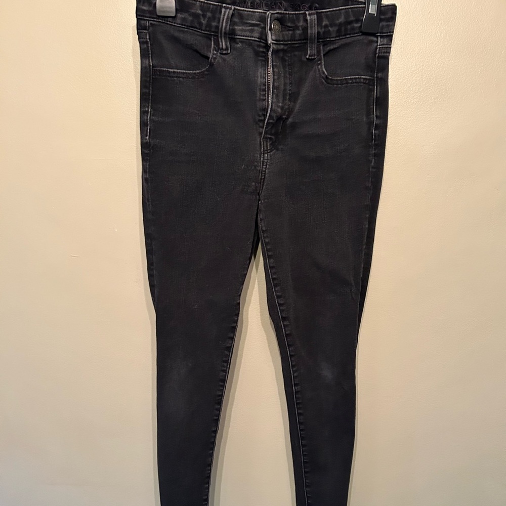 American Eagle Black Skinny Jeans